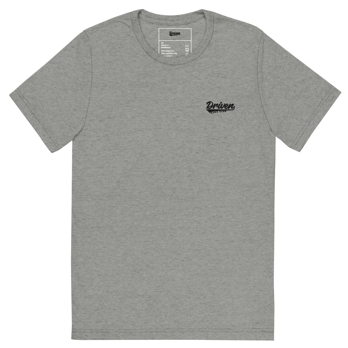 Driven Dads Club Short Sleeve T-Shirt | Motivated Dad Graphic Tee | Car Culture Father Shirt | Everyday Casual Dad Top | Gift for Driven Fathers